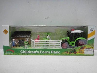 FRICTION FARMER CAR W/ACCESSORIES - HP1031568