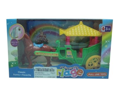 PULL LINE CARRIAGE GREEN/YELLOW/RED - HP1031754