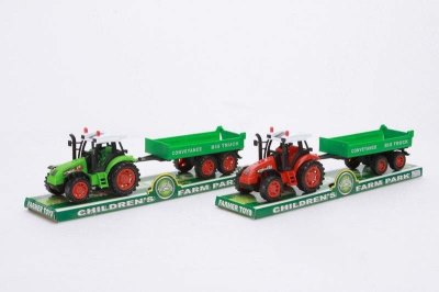 FRICTION FARMER CAR  RED/GREEN - HP1031779