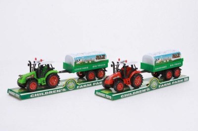 FRICTION FARMER CAR  RED/GREEN - HP1031780