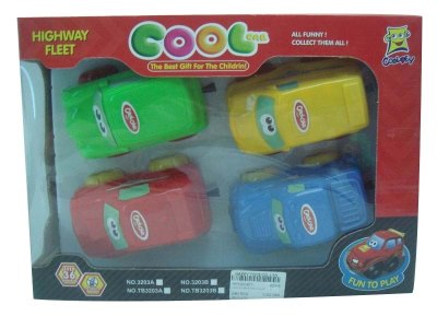 4 PCS PULL LINE CAR 4COLOR & 4ASST - HP1031877