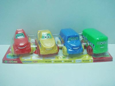 4 PCS FRICTION CAR 4COLOR & 4ASST - HP1031881