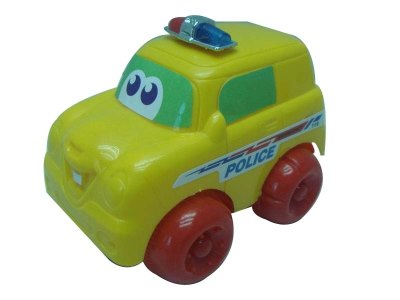 PULL BACK POLICE CAR 4ASST & 4COLOR - HP1031896