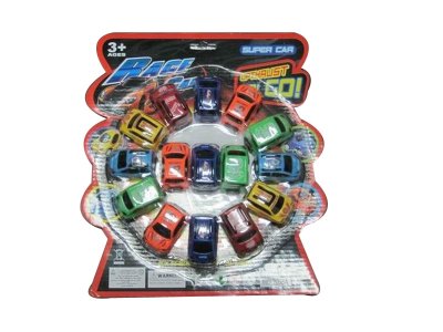 PULL BACK CAR (ATURAL COLOR) 15PCS - HP1031913