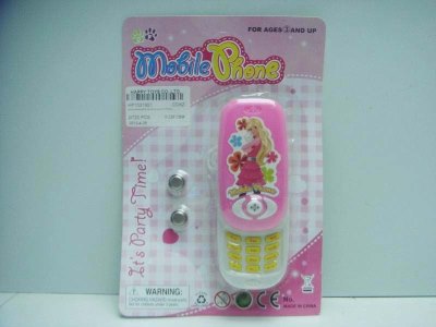 MOBILE PHONE W/LIGHT & MUSIC INCLUDED BUTTONCELL - HP1031921