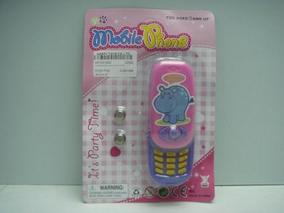 MOBILE PHONE W/LIGHT & MUSIC INCLUDED BUTTONCELL - HP1031922