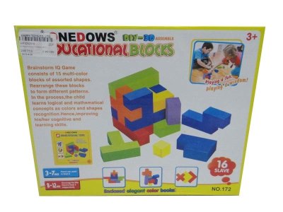 EVA BUILDING BLOCKS(ASSEMBLE) 16PCS - HP1032018