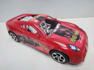 SPIDER-MAN FRICTION CAR RED/BLACK - HP1032040