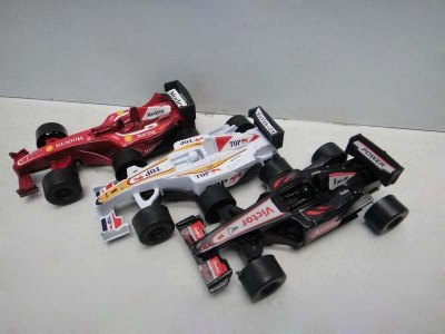 3PCS PULL BACK CAR (PAINTING) RED/WHITE/BLACK - HP1032309