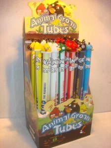 ANGRY BIRD GROAN TUBES W/SOUND 24PCS DISPLAY BOX - HP1032326