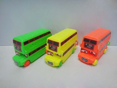 PULL LINE CAR WITH LIGHT YELLOW/ORANGE/GREEN - HP1032335