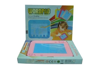 FLUORESCENCE WRITING BOARD PINK/BLUE/YELLOW/WHITE - HP1032345
