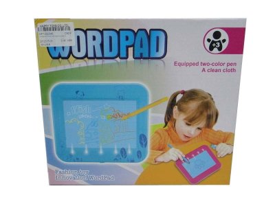FLUORESCENCE WRITING BOARD PINK/BLUE/YELLOW/WHITE - HP1032348