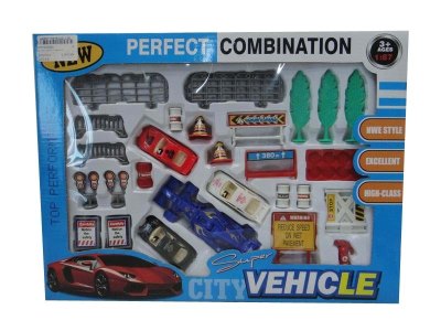 PULL BACK RACING CAR COMBINATION - HP1032355
