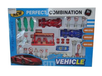 PULL BACK RACING CAR COMBINATION - HP1032356