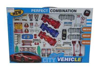 PULL BACK RACING CAR COMBINATION - HP1032357
