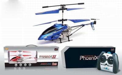 3 CHANNEL R/C HELICOPTER ORANGE/BLUE - HP1032414