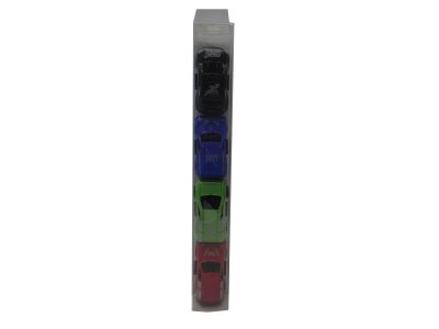 4PCS PULL BACK CAR W/PAINTING 4ASST GREEN/BLACK/RED/BLUE - HP1032615