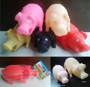 VINYL SCREECH PIG TOYS - HP1032827