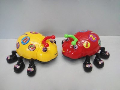 PULL LINE BEETLE W/BELL 3COLOR - HP1033108