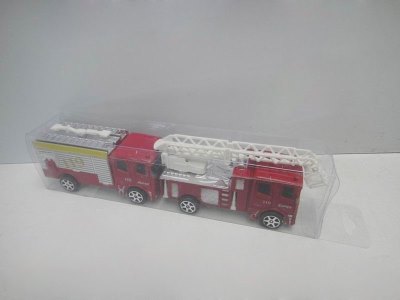 2PCS PULL BACK FIRE TRUCK 2ASST - HP1033148