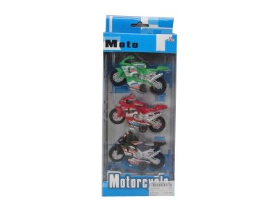 3PCS PULL BACK MOTOR BLUE/RED/YELLOW/BLACK - HP1033290