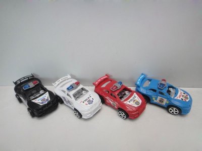 PULL BACK POLICE CAR  RED/BLUE/WHITE/BLACK - HP1033294