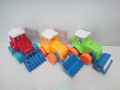 3 PCS PULL BACK CAR  3ASST RED/GREEN/YELLOW - HP1033334