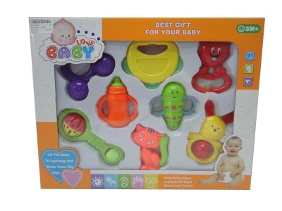 8/PCS RATTLE SET - HP1033342