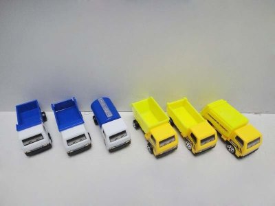 6 PCS FREE WAY FREIGHT TRAIN 10ASST - HP1033397