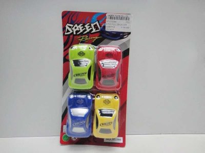 4 PCS PULL BACK CAR - HP1033399