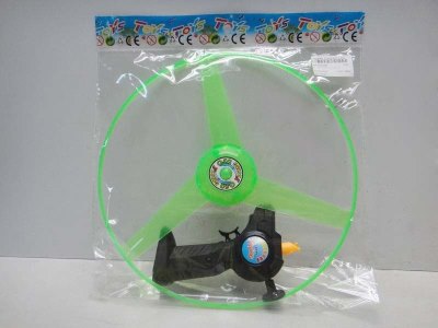 PULL LINE FLYING DISC W/LIGHT 3COLOR - HP1033497