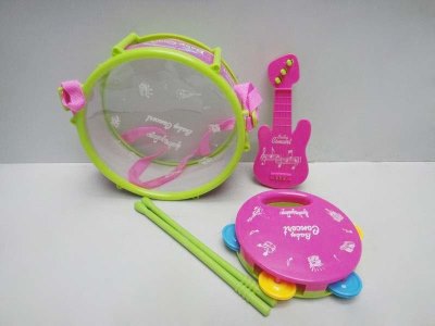 DRUM W/MUSICAL INSTRUMENT & RATTLE - HP1033541