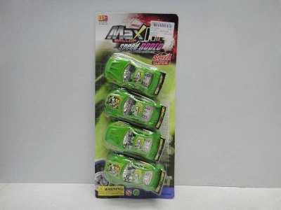 4PCS PULL BACK CAR   - HP1033594