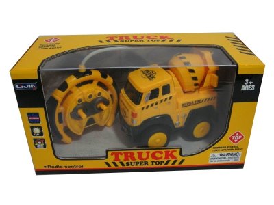 4 FUNCTION R/C CONSTRUCTION CAR W/LIGHT & MUSIC - HP1033637
