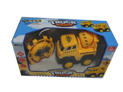 4 FUNCTION R/C CONSTRUCTION CAR W/LIGHT & MUSIC - HP1033639
