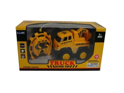 4 FUNCTION R/C CONSTRUCTION CAR W/LIGHT & MUSIC - HP1033641