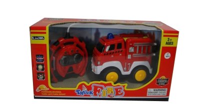 4 FUNCTION R/C FIRE ENGINE W/LIGHT & MUSIC - HP1033654
