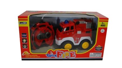4 FUNCTION R/C FIRE ENGINE W/LIGHT & MUSIC - HP1033655