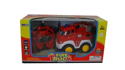4 FUNCTION R/C FIRE ENGINE W/LIGHT & MUSIC - HP1033658