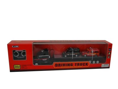 4 FUNCTION R/C TRUCK W/2POLICE CAR & MUSIC & LIGHT - HP1033666
