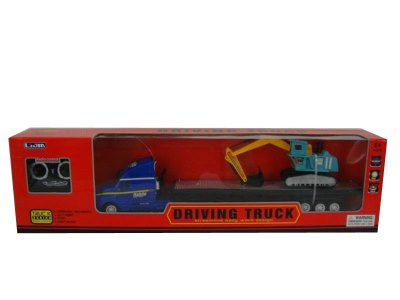4 FUNCTION R/C TRUCK W/CONSTRUCTION CAR CAR & MUSIC & LIGHT - HP1033667