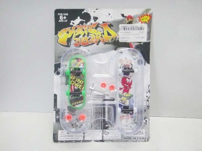 2PCS FINGER SKATEBOARD W/ACCESSORIES  - HP1033830