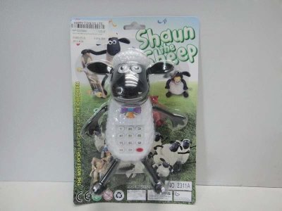 SHAUN THE SHEEP MOBILE PHONE W/LIGHT & MUSIC - HP1033840