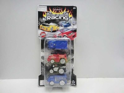 4PCS PULL BACK CAR  - HP1033890