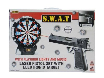 LASER GUN W/INFRARED & LIGHT & SOUND - HP1034044
