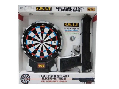 LASER GUN W/INFRARED & LIGHT & SOUND - HP1034045