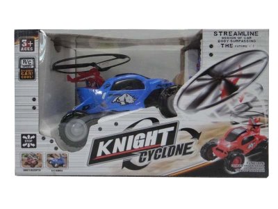 5FUNCTION R/C CAR W/FLASHING LIGHT & MUSIC INCLUDED BATTERY YELLOW/BLUE - HP1034128