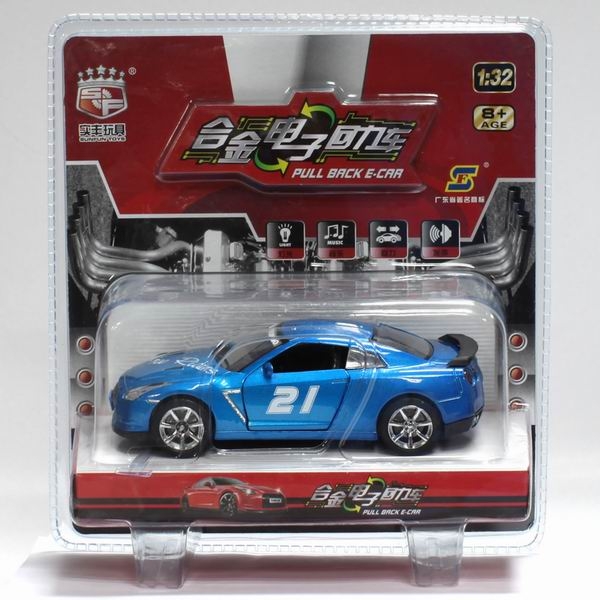 DIE CAST 1:32 PULL BACK CAR W/IC & LIGHT - HP1034200