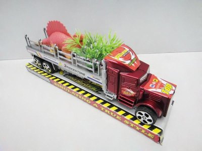 FRICTION TRUCK W/DINOSAUR 2ASST - HP1034670